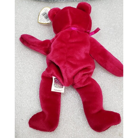 Vintage Original TY Beanie Babies Valentina The Bear 1998 W/ Errors ~ See Photos - Picture 2 of 9